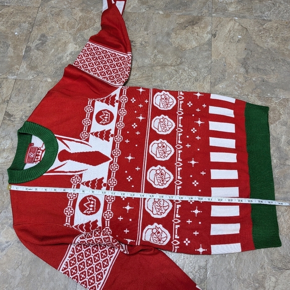 Revolt Sweaters‎ Small Ranboo Limited Edition Red Holiday Christmas Sweater - Picture 12 of 12